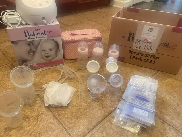 Spectra S2 Plus Hospital Strength Double Electric Breast Pump with Accessories