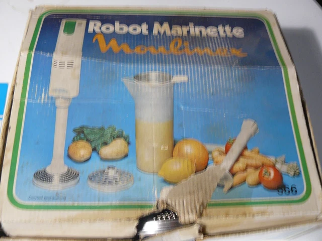 N°8) Robot par Moulinex Jeannette Mark 2 / 244 = les 4 Râpes Fruits / Légumes - Électroménager