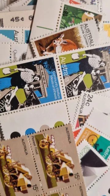 Bulk Australian Postage Stamps Face Value $500