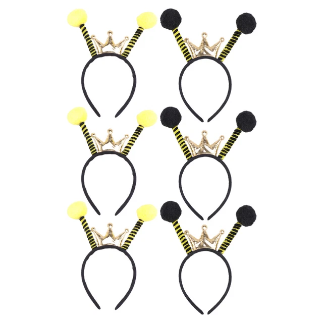 TIHOOD 14PCS Bee Tentacolo Fasce per Capelli Ape Cerchio per
