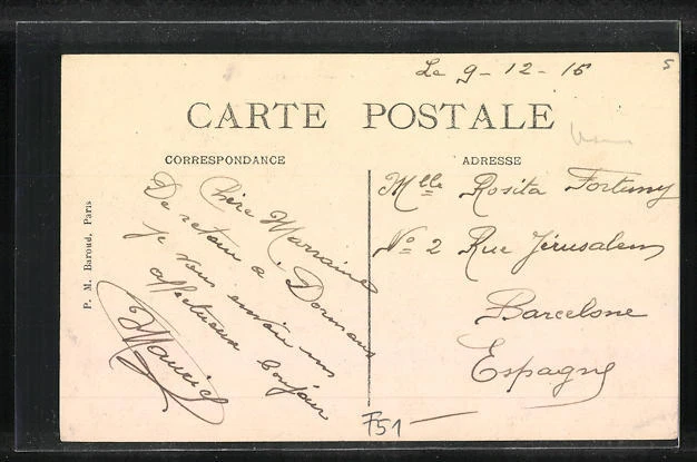 CPA Dormans, Rue du Faubourg de Paris, vue de la rue 2