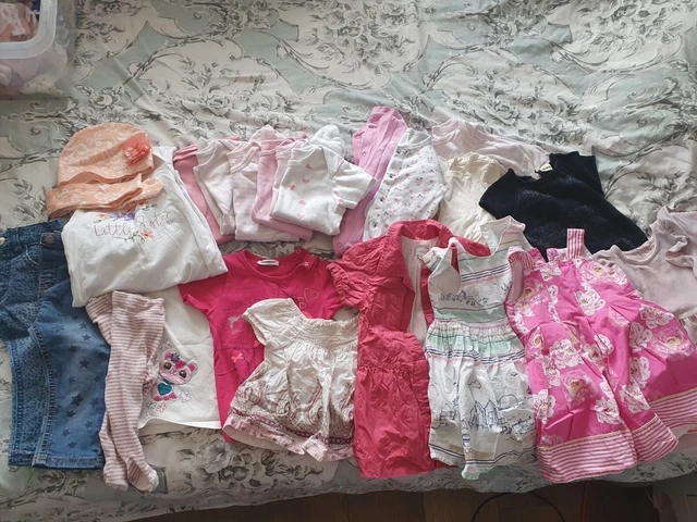 baby girl clothes bundle 9-12 months