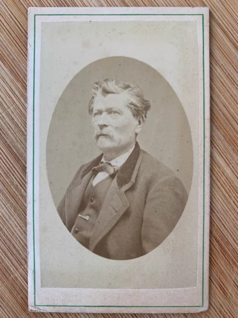 Photo Carte de Visite CDV Portrait homme 1860 J  BESSEIN Charenton