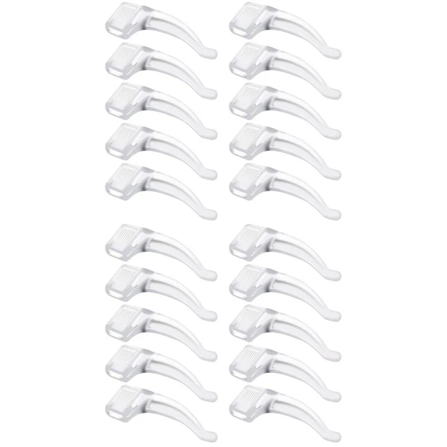 60 pares de gafas retenedor gafas de sol empuñaduras de silicona ganchos nariz miope