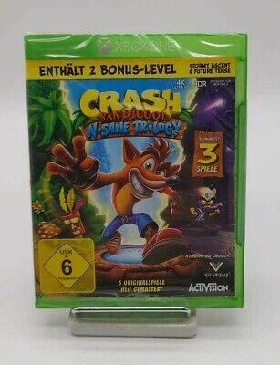 Crash BANDICOOT n Aladdin TRILOGY Microsoft Xbox One Gioco 
