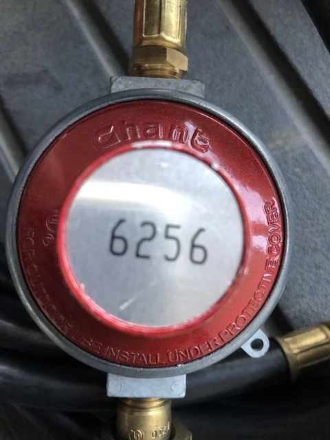 New Chant Lp Gas Propane Regulator  10' Flexible Hose 2