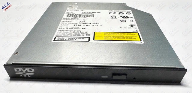 HP 702836-HE1 652296-001 DVD-ROM Drive - LiteOn DU-8D5SH 9.5mm UltraSlim ODD