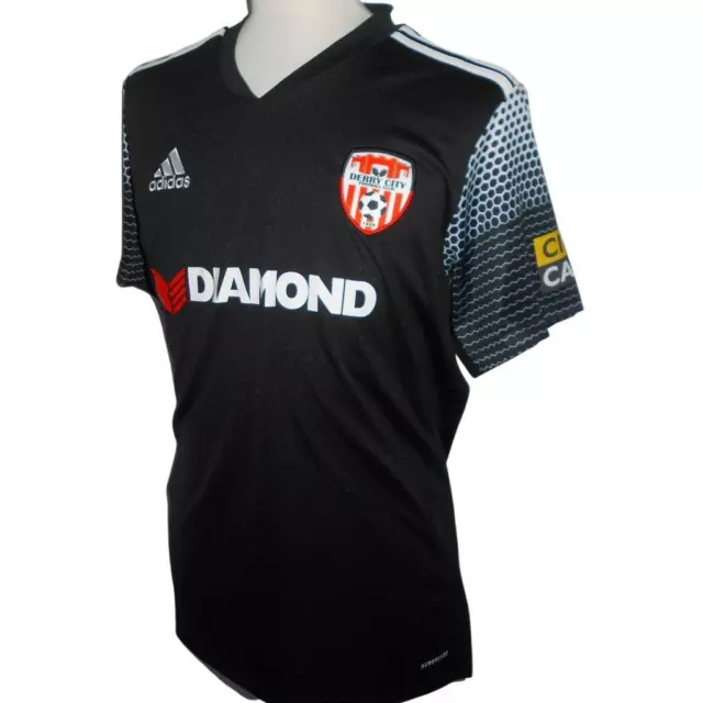 DERRY CITY FC Adidas Away Football Shirt 2020-21 NEW Mens Medium Jersey Ireland