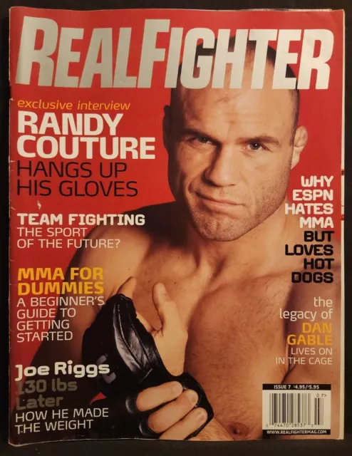 Real Fighter MMA Mixed Martial Arts Magazine June / July 2006 Randy Couture