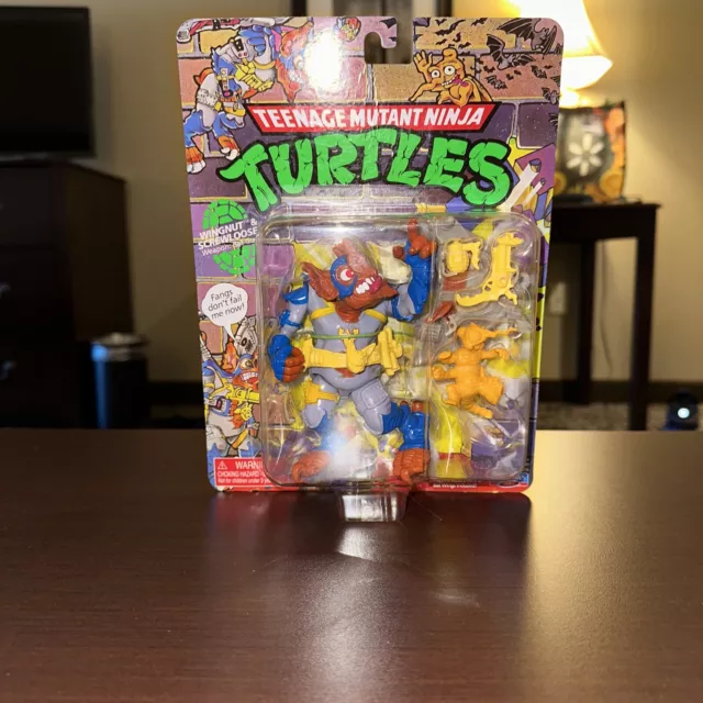TMNT - Teenage Mutant Ninja Turtles - Wingnut & Screwloose New Mint In Hand Rare