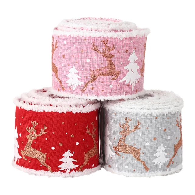 3 rollen von Dekorative Band Weihnachten Baum Band