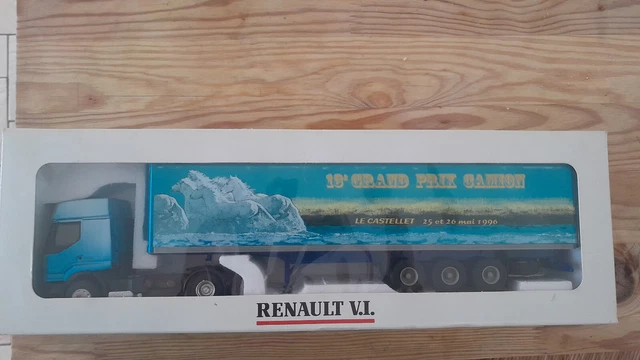 Maquette Camion Kenworth K-123 Cabover avec semi-remorque Kit Complet - 1/43 - HELLER 56793