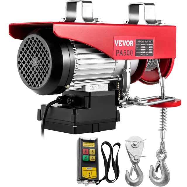 Scheppach Paranco Elettrico HRS250 – 240V, Capacità 125kg (cavo Singolo) / 250kg (cavo Doppio) – Per Garage E Officina - 3