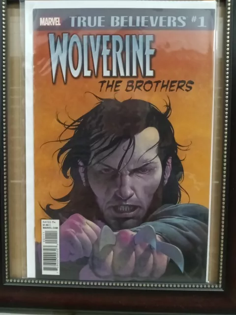 True Believers Wolverine The Brothers #1 (Marvel 2018). Nw160