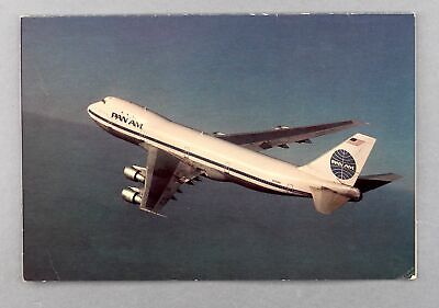 Pan Am Fly/Drive 1985 New Release Airline Brochure Boeing 747 American Airways