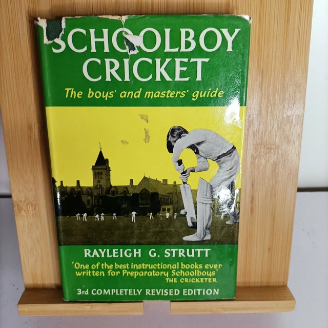 Schoolboy Cricket: The Boys and Masters Guide by Rayleigh G Strutt 1959 Vintage