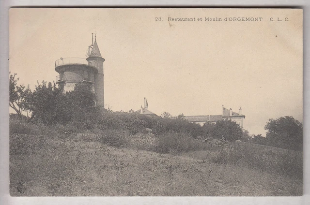 Cpa Argenteuil 95 -  Restaurant Et Moulin Mill D'orgemont Environ 1910 ~B53