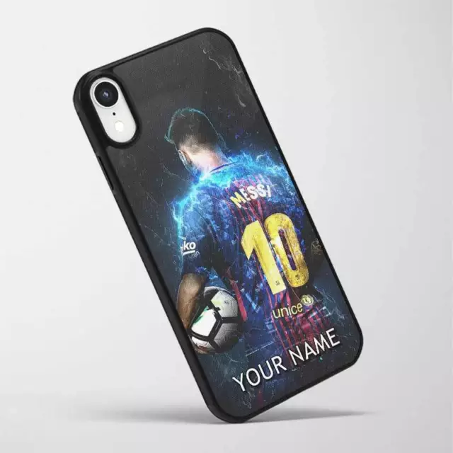 Personalised Messi Phone Case-For Samsung Phones-Hard plastic case