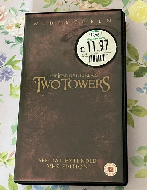 LORD OF THE Rings - The Two Towers, Special Extended Edition. VHS Video ...