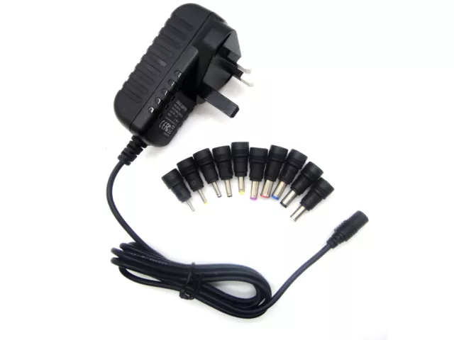 for Yamaha Keyboard 12v AC DC Power Supply Mains Adaptor plug - 12 Volt UK Cable