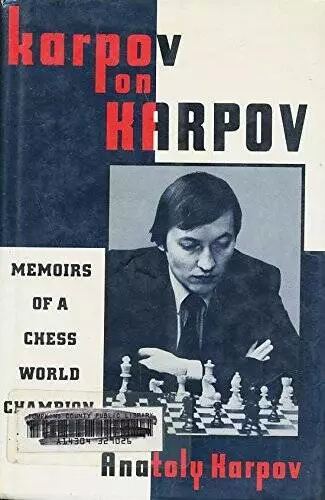 Karpov on Karpov: Memoirs of a Chess World Champion - Hardcover - GOOD