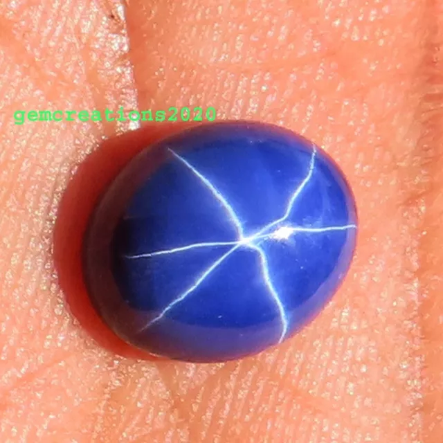 4.15Cts. Blauer Stern Saphir Cabochon Stein,Lose Edelstein für Schmuck