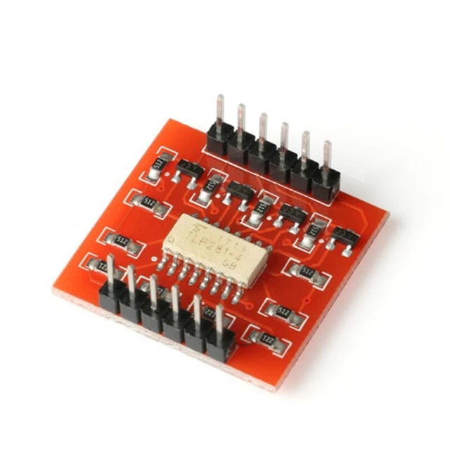 4CHANNEL OPTOISOLATOR IC Module High and Low Level Expansion Board