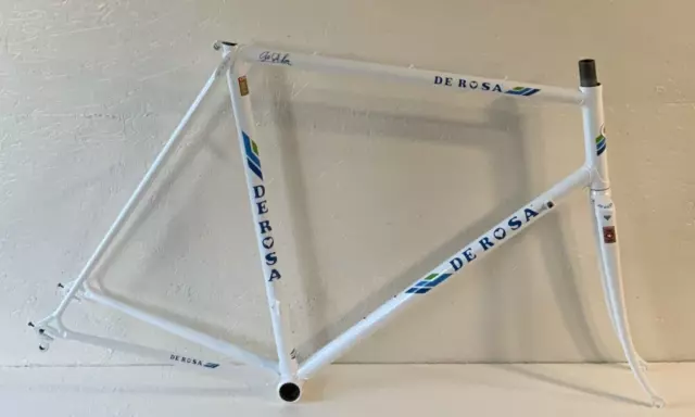 Derosa Frame And Fork 59 Cm Columbus Slx Campagnolo Dropouts 2.8 Kgs Italian