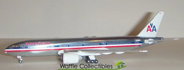 Maquette Avion GeminiJets 1:200 – Boeing 757 American Airlines 1990 – Rare