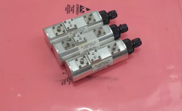 *LOT OF 3* JFW MODEL 50DR-068 SMA Dual Rotary Attenuator 2.4 Ghz 0-70dB