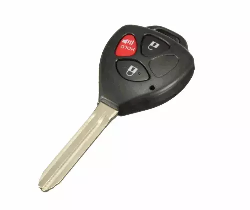 Pour Toyota Rav4 Auris Coque Clés Auto 3 boutons de Remplacement Car Key Case