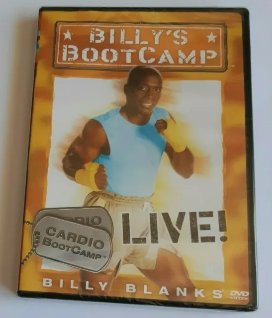 Billy Blanks Cardio BootCamp Live! Fitness PAL DVD R4 Movie NEW SEALED