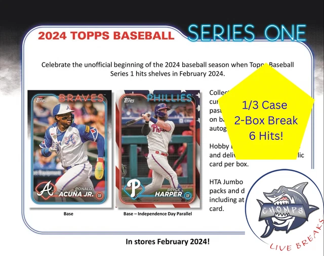 PITTSBURGH PIRATES 2024 Topps Series 1 Jumbo 1/3 Case Break 20! 6 Hits