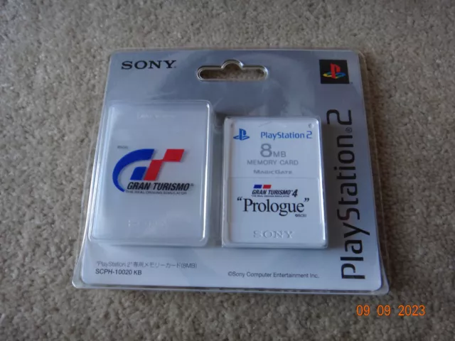 PlayStation 2 dedicated memory card (8 mb) Premium Series Gran Turismo 4  Prologue, Game