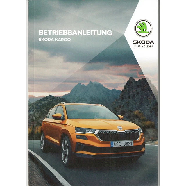 Bedienungsanleitung Skoda Karoq 2022
