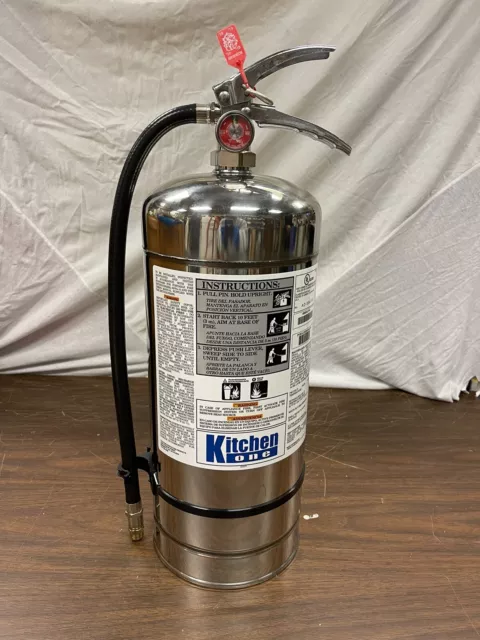 Pyro-Chem Kitchen One Fire Extinguisher, 1.6 Gallon Agent for Oil & Grease Fires
