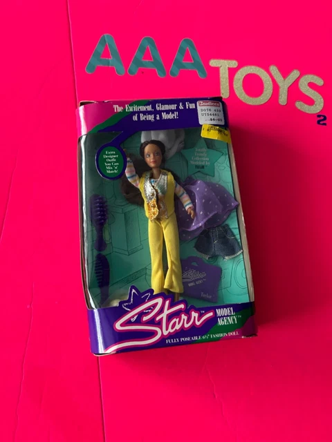 VTG NOS Starr Model Agency Taylor By JPI Fully Poseable 6.5" Fashion Doll