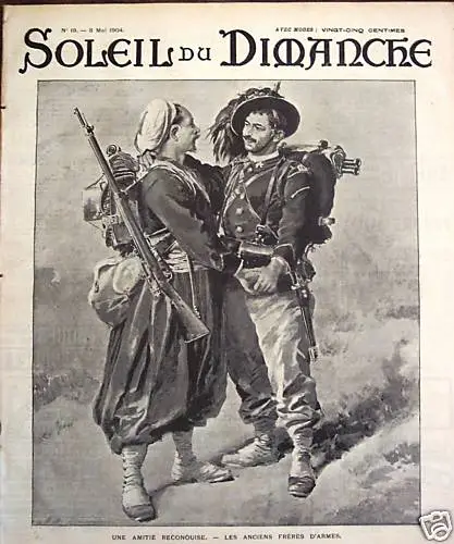 Soleil Du Dimanche 1904 N 19 Les Anciens Freres D'armes