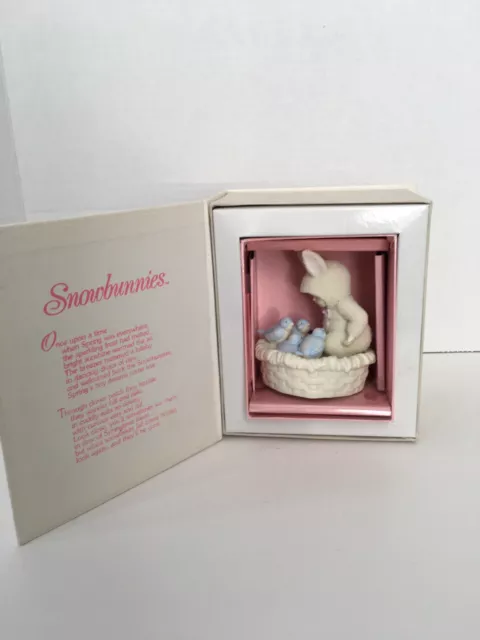 Dept 56 Snowbunnies Figurine Is There Room for Me Springtime Stories 26275