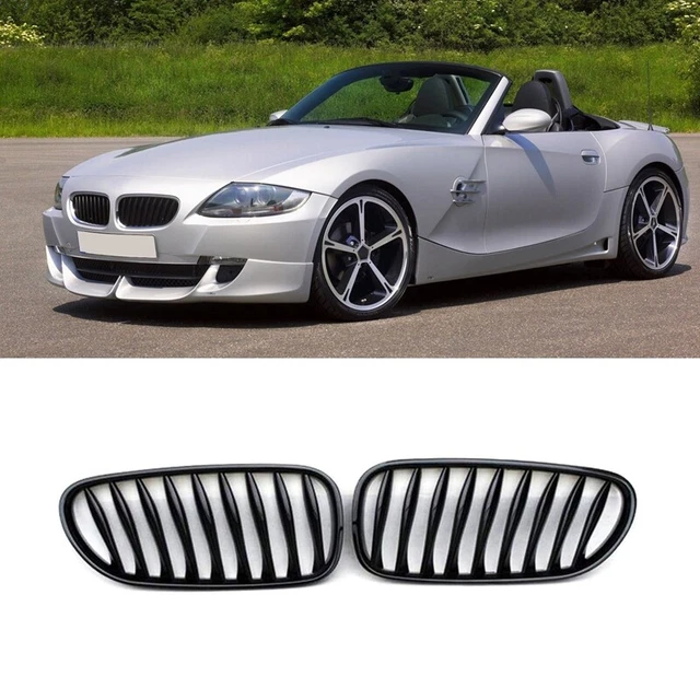 Griglia Anteriore In ABS Nero Lucido Per BMW Serie Z Z4/E85 - Ricambio Estetico, Montaggio Facile