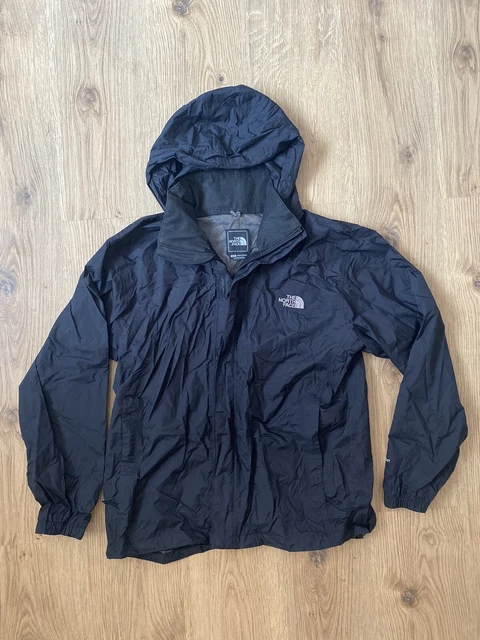 North face HyVent  Jacket Large Black Waterproof Mens Hooded coat