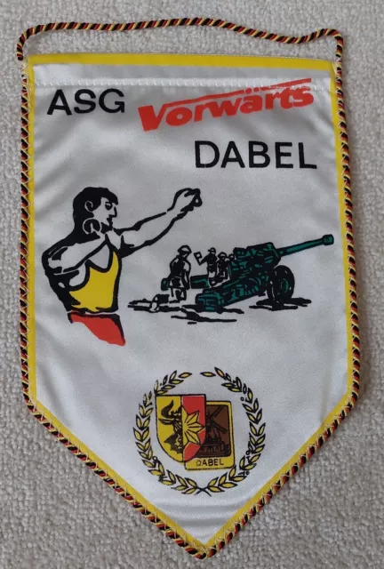 DDR Wimpel NVA   ASG Vorwärts Dabel