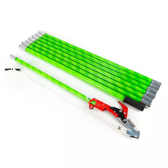 26 ft. Extendable Tree Pruner Garden Tool Pole Saw Branch Long Reach Limb Cutter