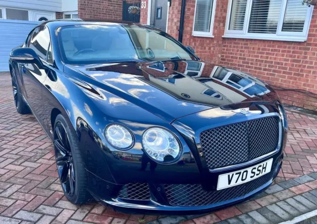 2013 BENTLEY CONTINENTAL GT 6.0 W12 Speed 2dr Auto Petrol COUPE Black 4WD Euro 6