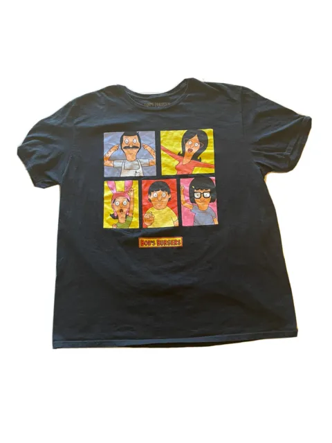 BOB'S BURGERS Family Cartoon Tv Show T-Shirt Sz XL-20th Television-Retro Comedy