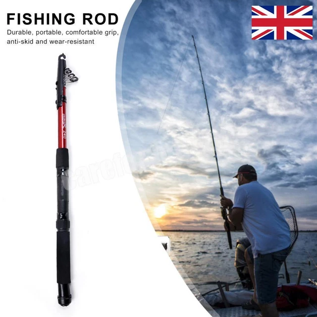 Canna Da Pesca FISHAPPY Per Acqua Salata E Offshore, 1,8 M (6 Ft) Con Potenza 36,3-68 Kg, Vetture In Acciaio Inox, Per Tonno, Marlin E Squalo