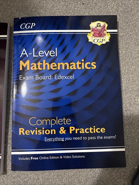 NEW CGP A Level Mathematics Edexcel Textbook Year 1 and 2 £16.15 ...