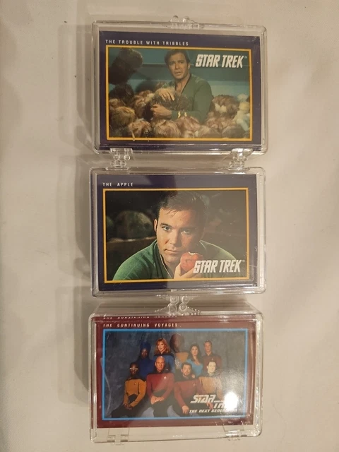 VINTAGE 1991 PARAMOUNT Pictures STAR TREK Original Series 50 Trading ...