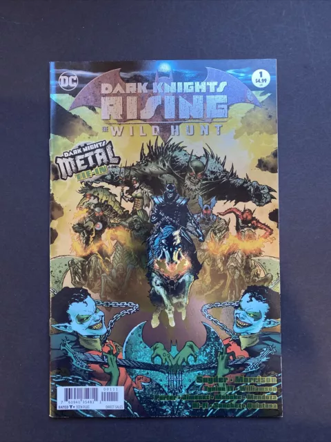 Dark Knights Rising The Wild Hunt # 1 Foil Cover 2018 Dc Comics 🔑