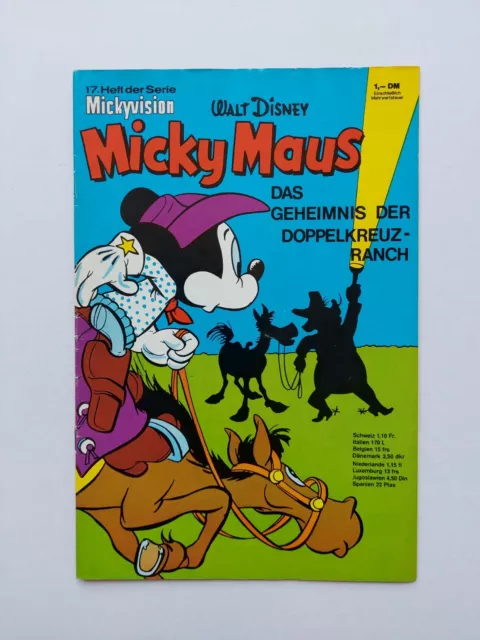 Ehapa Comic - Walt Disneys Mickyvision 17. Heft der Serie - Top Zustand / Z1-2